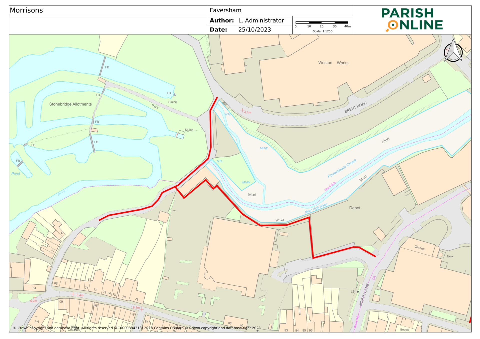 Definitive Maps Modification Orders Faversham Town Council