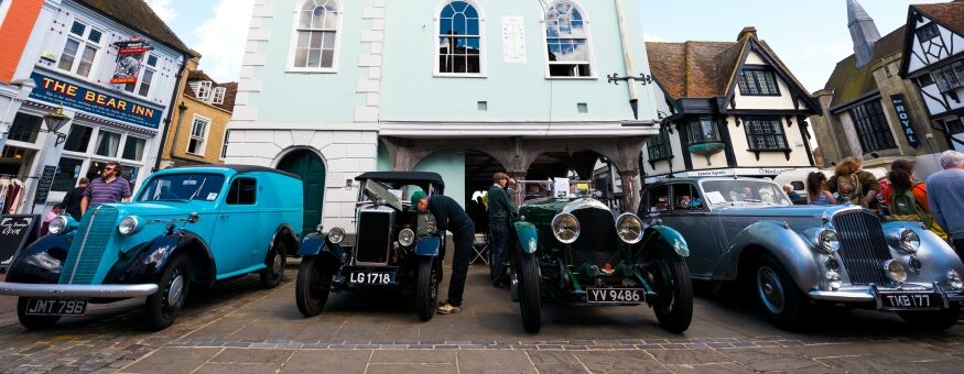 Faversham Festival of Transport - photo of old cars