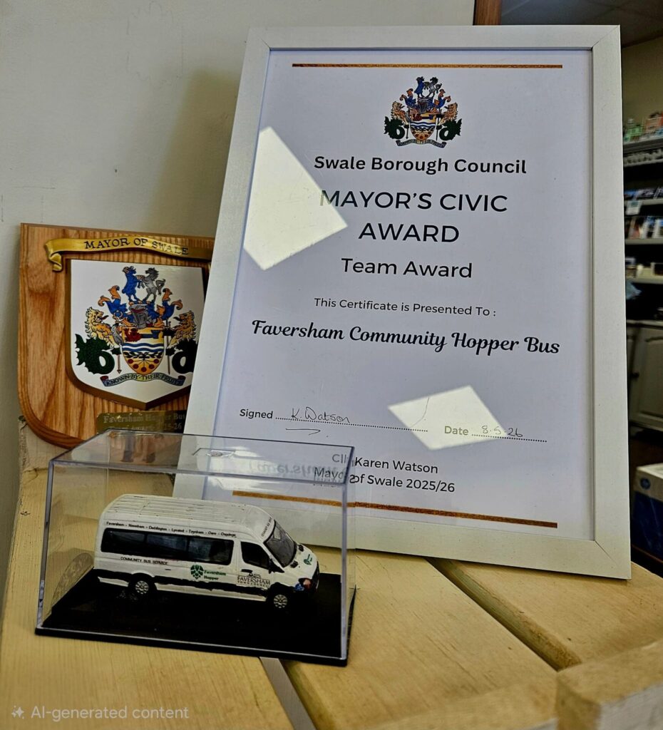 Swale Mayoral Award and Hopper model
